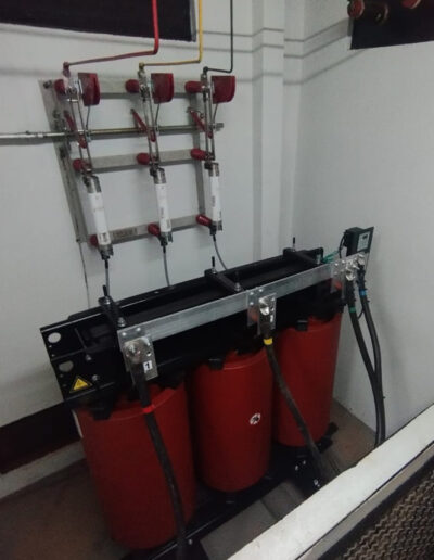 Chave seccionadora e transformador atualizados